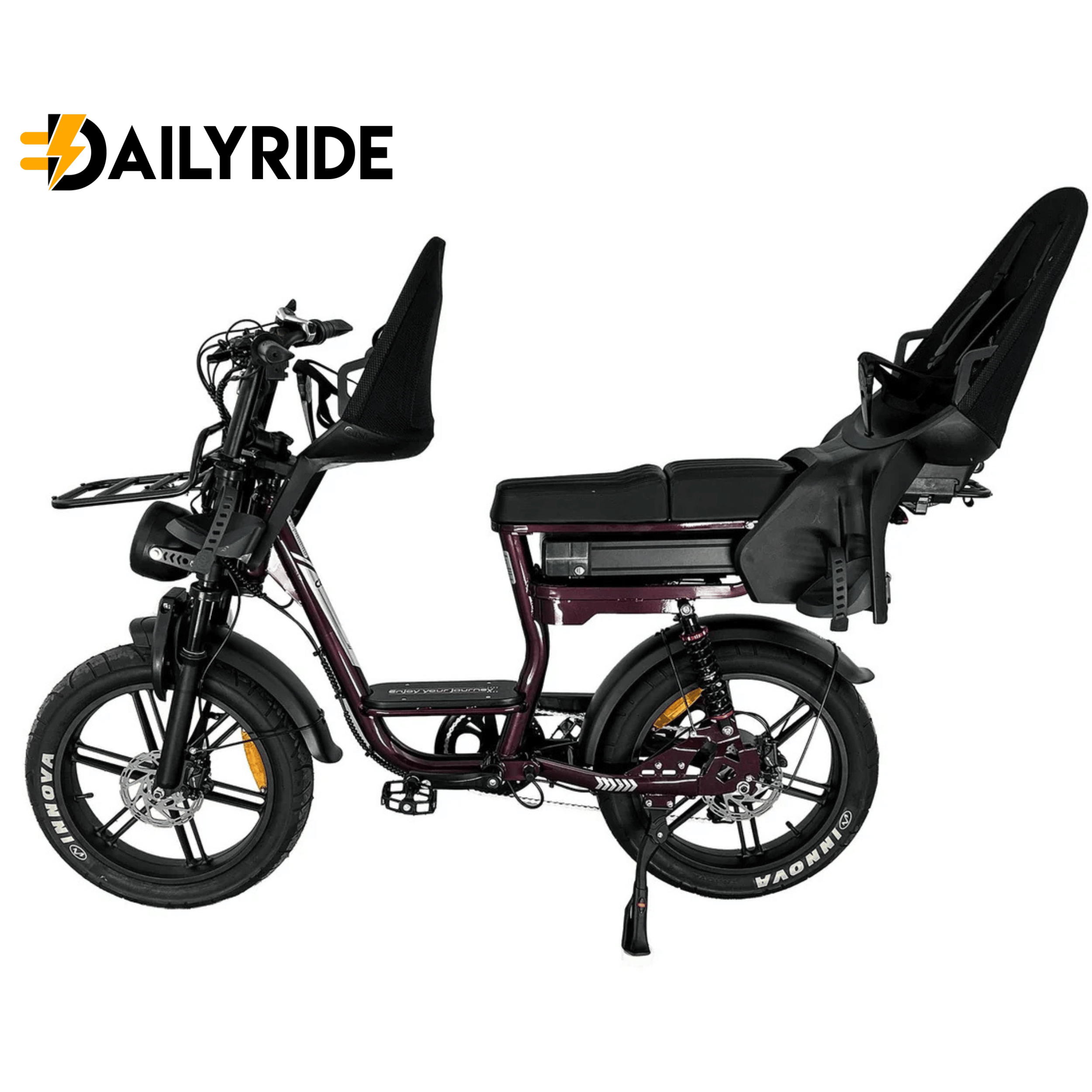 V20 Comfort Family Bike voor en achterzitje