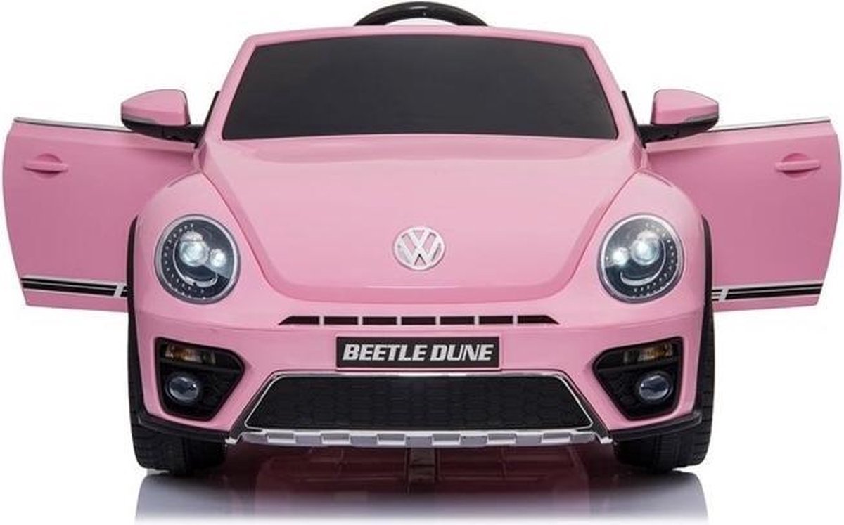 Elektrische Kinderauto - Volkswagen Beetle Dune - Roze