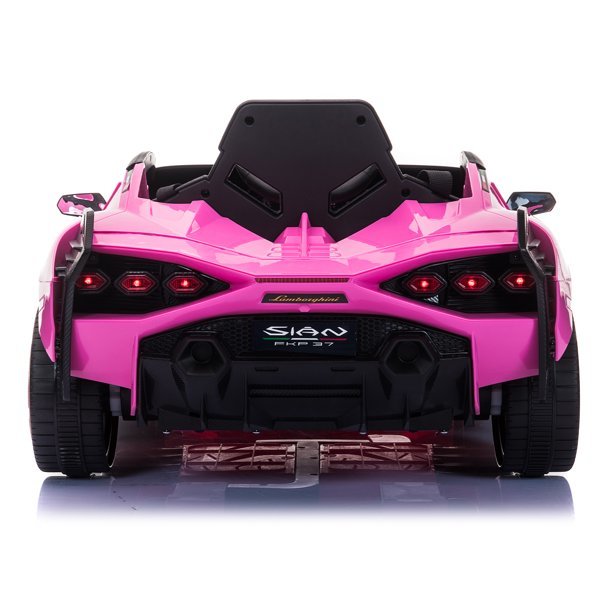 Elektrische Kinderauto - Lamborghini Sian - Roze