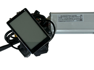 Opvoerpakket 50 km/h - Ouxi C80/V8 - Rode motorkabel - M5 Display