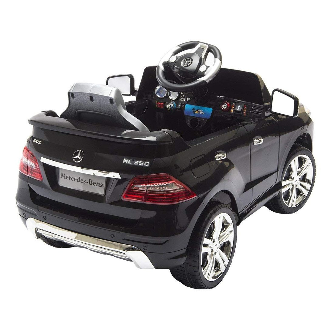 Elektrische Kinderauto - Mercedes Benz ML350 - Zwart