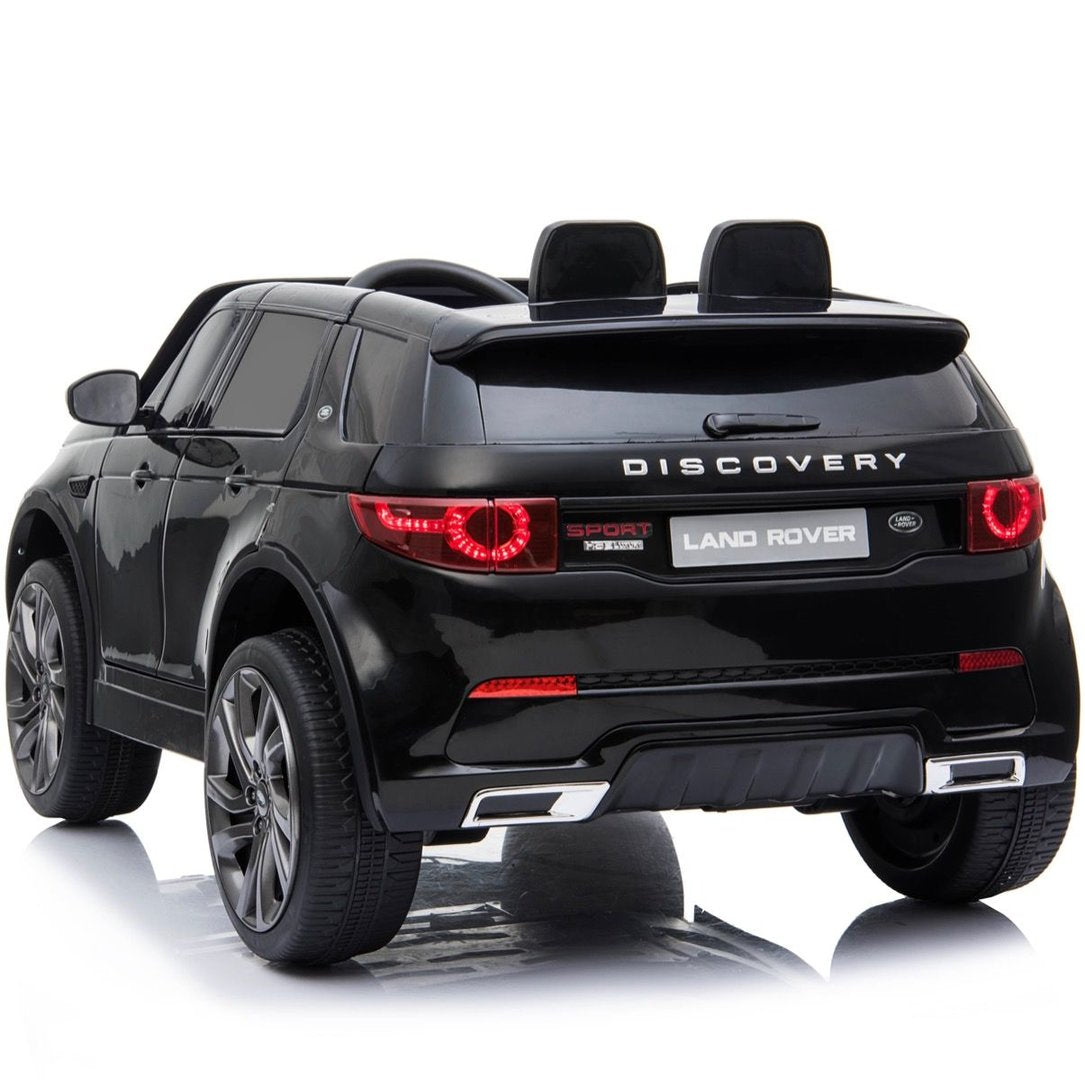 Elektrische Kinderauto - Land Rover Discovery - Zwart
