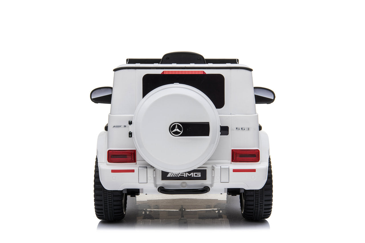 Elektrische Kinderauto - Mercedes Benz G63 AMG - Wit