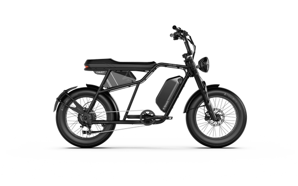 A-spadz Fatbike - Cavet Air - Hydraulische remmen - Zwart - Dailyride