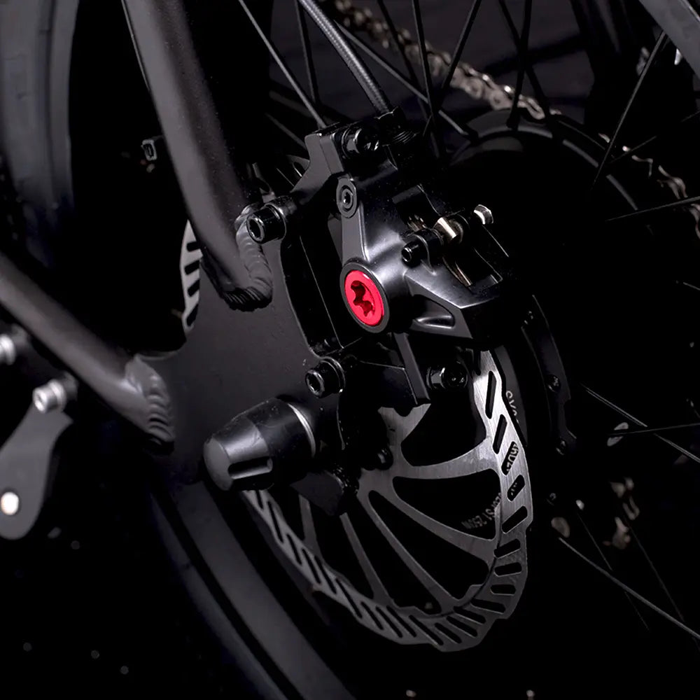 A-spadz Fatbike - Cavet Air - Hydraulische remmen - Zwart - Dailyride