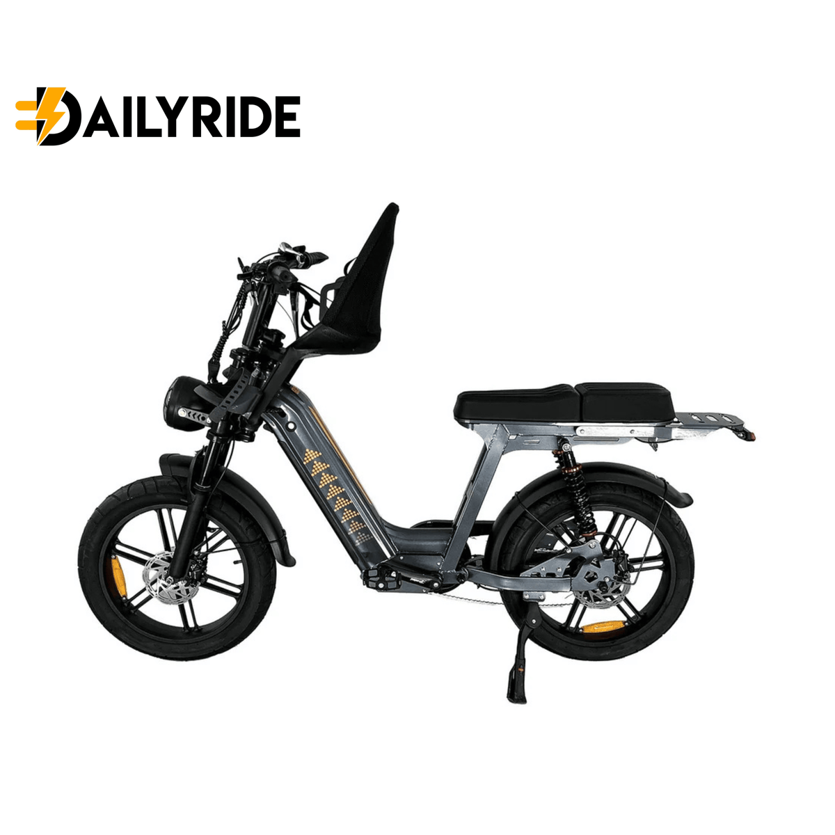 D50 Family Bike met voorzitje