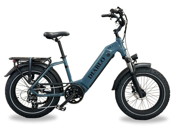 Diablo XR2 Fatbike - Middenmotor - Dark Blue