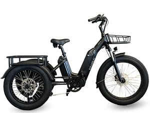 Diablo Big Foot Driewieler - Electrische minder valide fiets - Mat Zwart