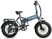 Diablo Storm - Fatbike - Electrische vouwfiets - Dark Blue