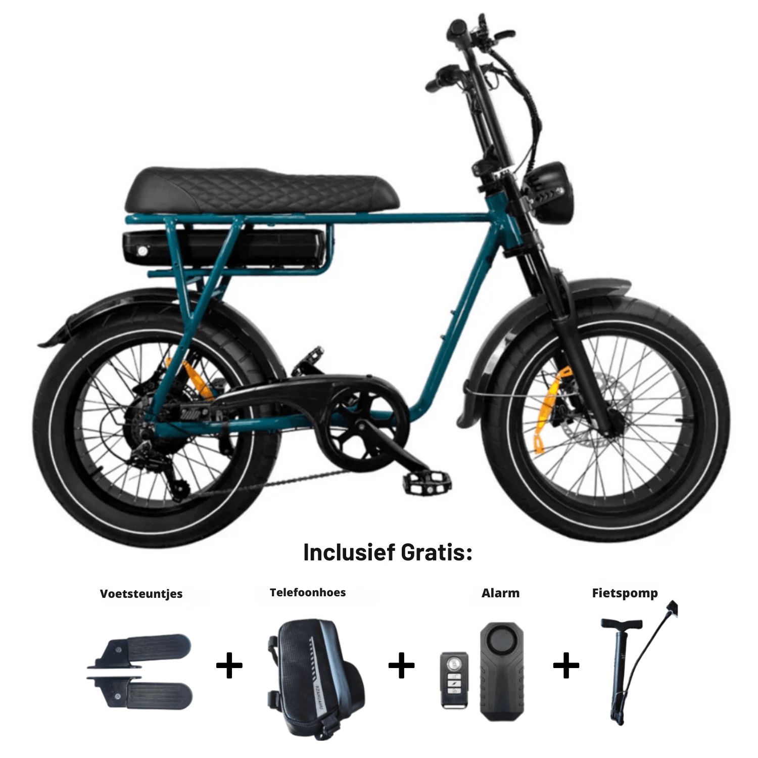 EB4 fatbike - Blauw