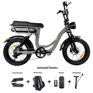 EB8 fatbike | Grijs | Krachtsensor