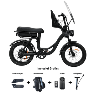 EB8 fatbike | Zwart | Family bike