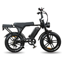 Ouxi C80 - Fatbike - Hydraulische Remmen - Shiny Black