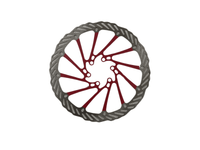 Premium Custom Remschijf Rood | 160mm | Fatbike, E-bike & Mountainbike