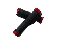 Universele Handvaten Zwart/Rood | Fatbike E-bike