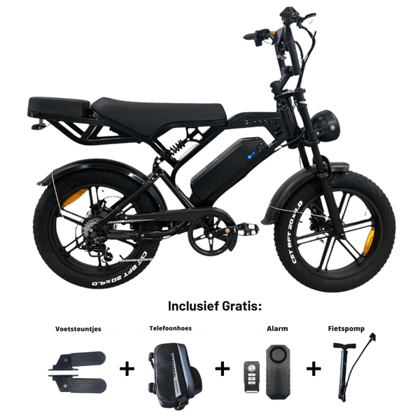 V20 PRO 2.0 2025 Model - Hydraulische Remmen - Zwart