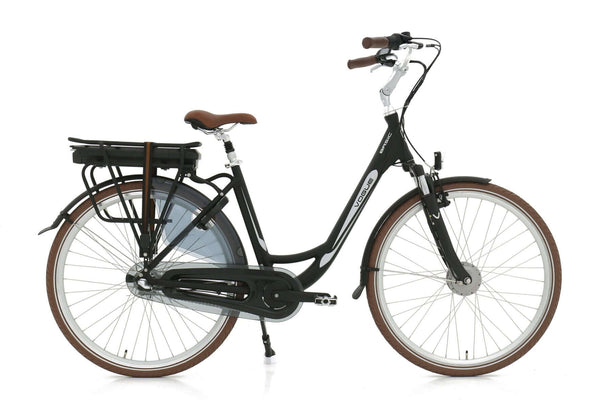 Vogue Basic N7 Electrische fiets - E-bike - Mat-zwart/bruin