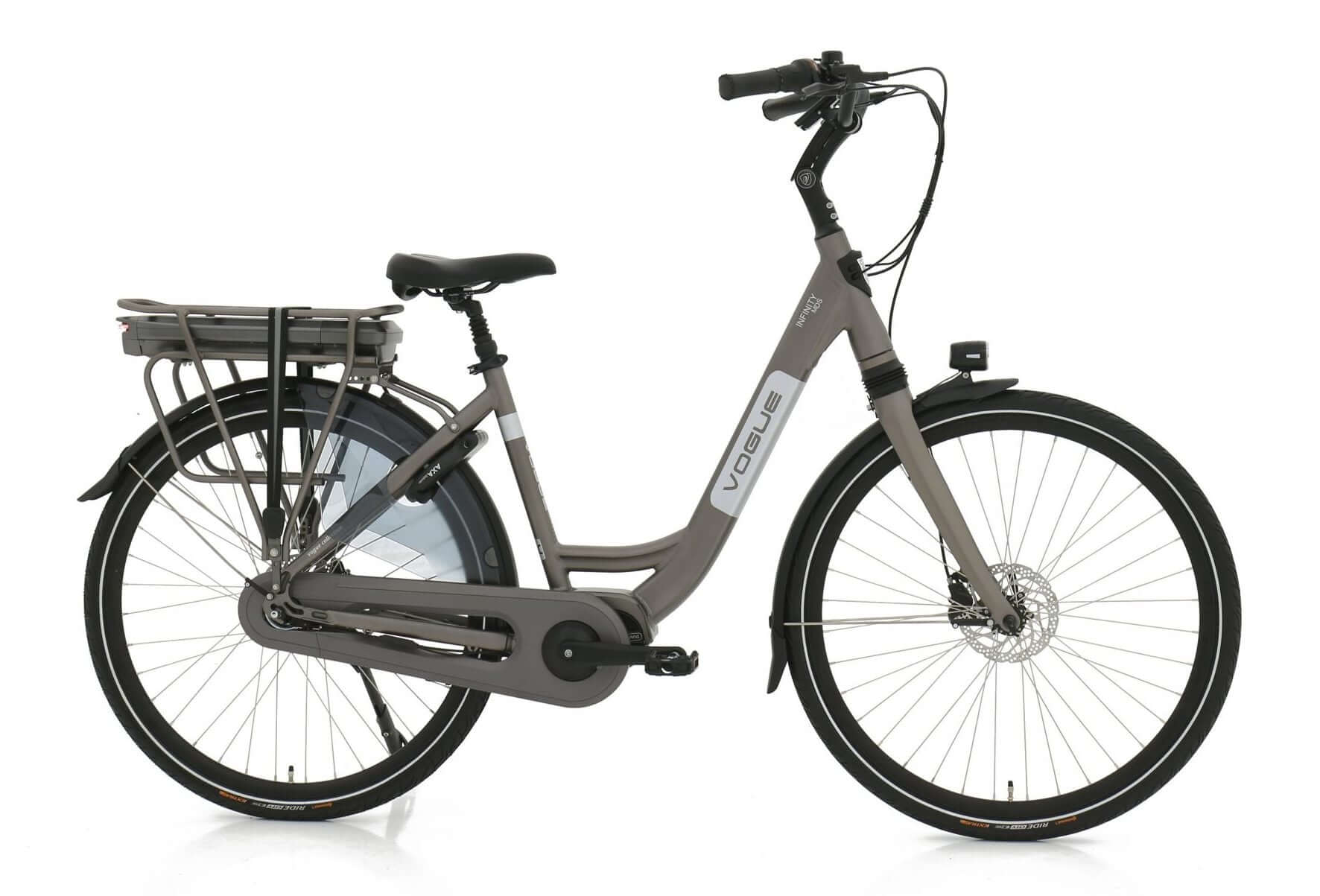 Vogue Infinity Electrische fiets - E-bike - Middenmotor - Mat Grijs