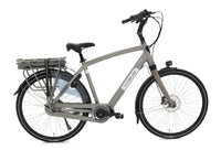 Vogue Infinity Man Electrische fiets - E-bike - Middenmotor - Mat grijs