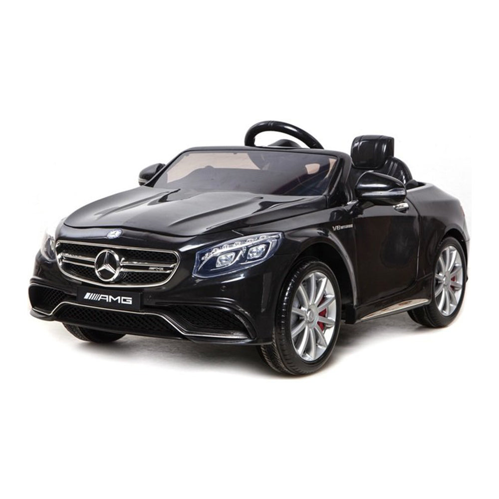 Elektrische Kinderauto - Mercedes Benz S63 AMG - Zwart