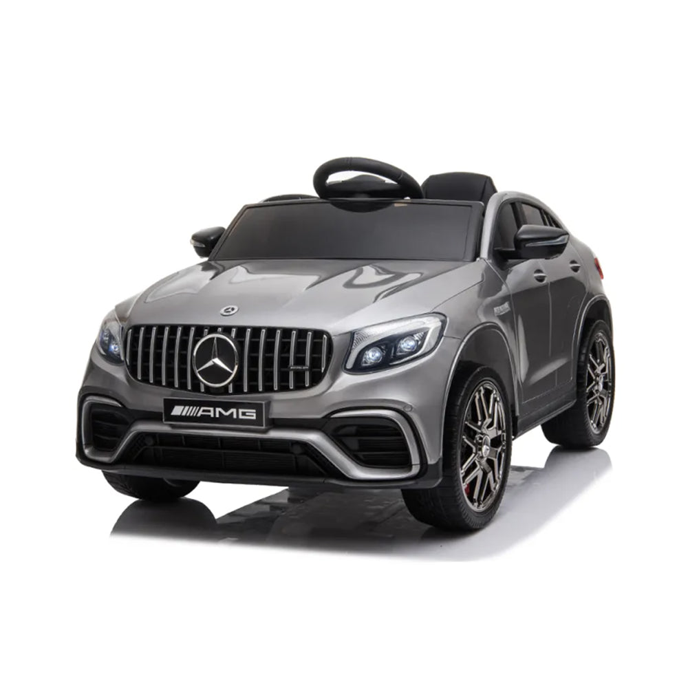 Elektrische Kinderauto - Mercedes Benz GLC 63 S - Zilver