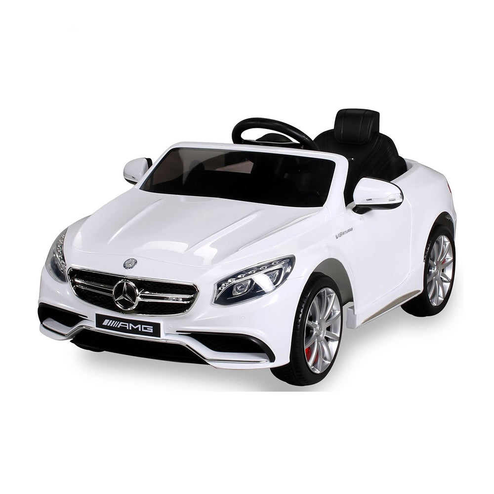 Elektrische Kinderauto - Mercedes Benz S63 AMG - Wit