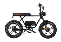 KOBRA V1.2 - Fatbike - Zwart