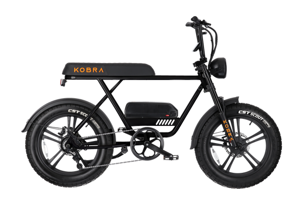 KOBRA V1.2 - Fatbike - Zwart
