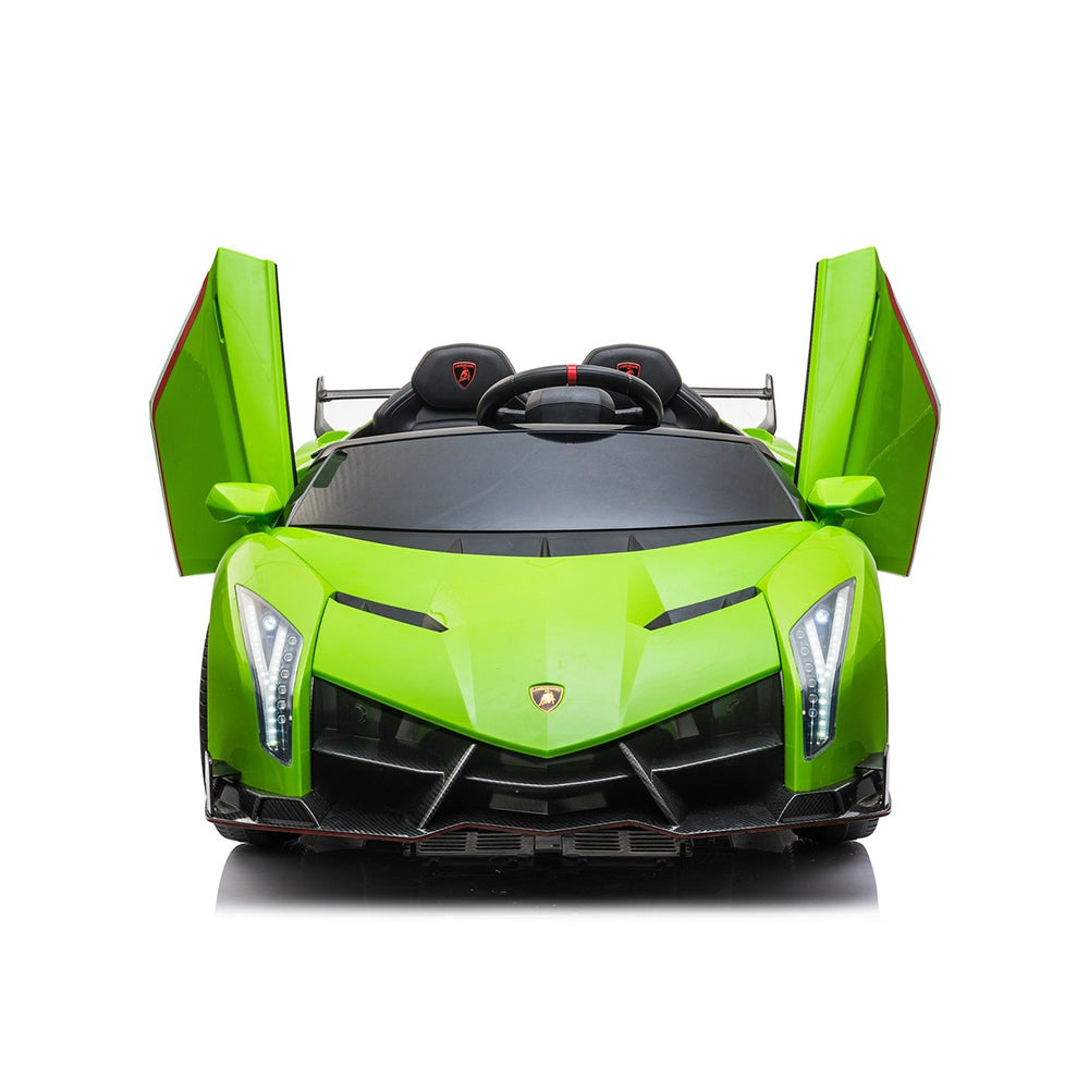 Elektrische Kinderauto - Lamborghini Veneo - Tweepersoons - Groen
