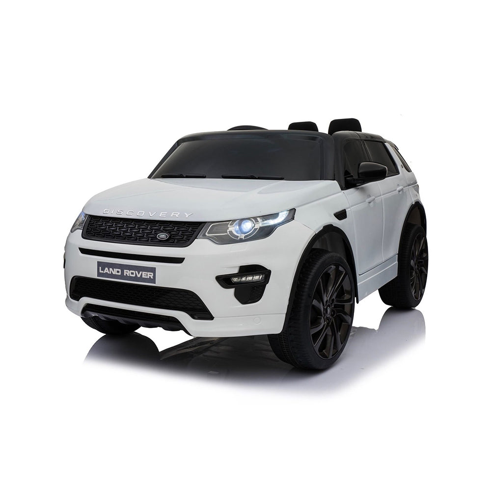 Elektrische Kinderauto - Land Rover Discovery - Wit