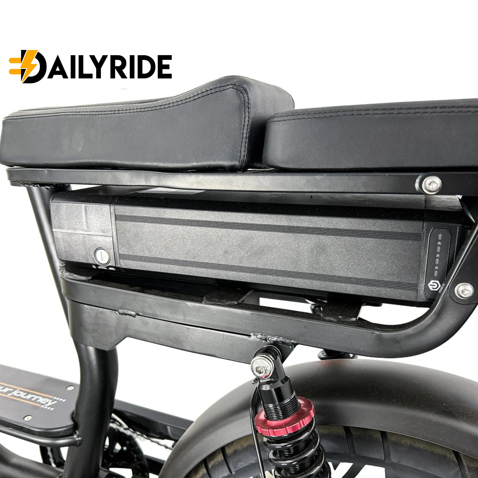 V20 Comfort Family Bike met achterzitje