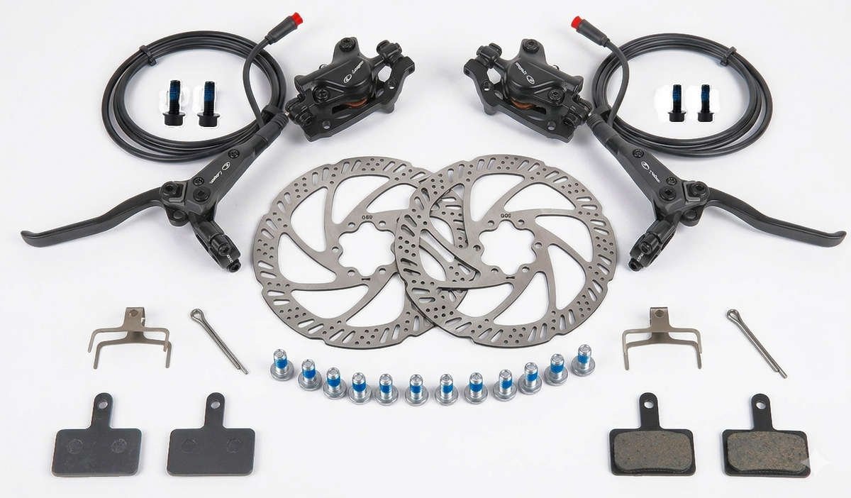 Hydraulische Remmen Set + Remschijven
