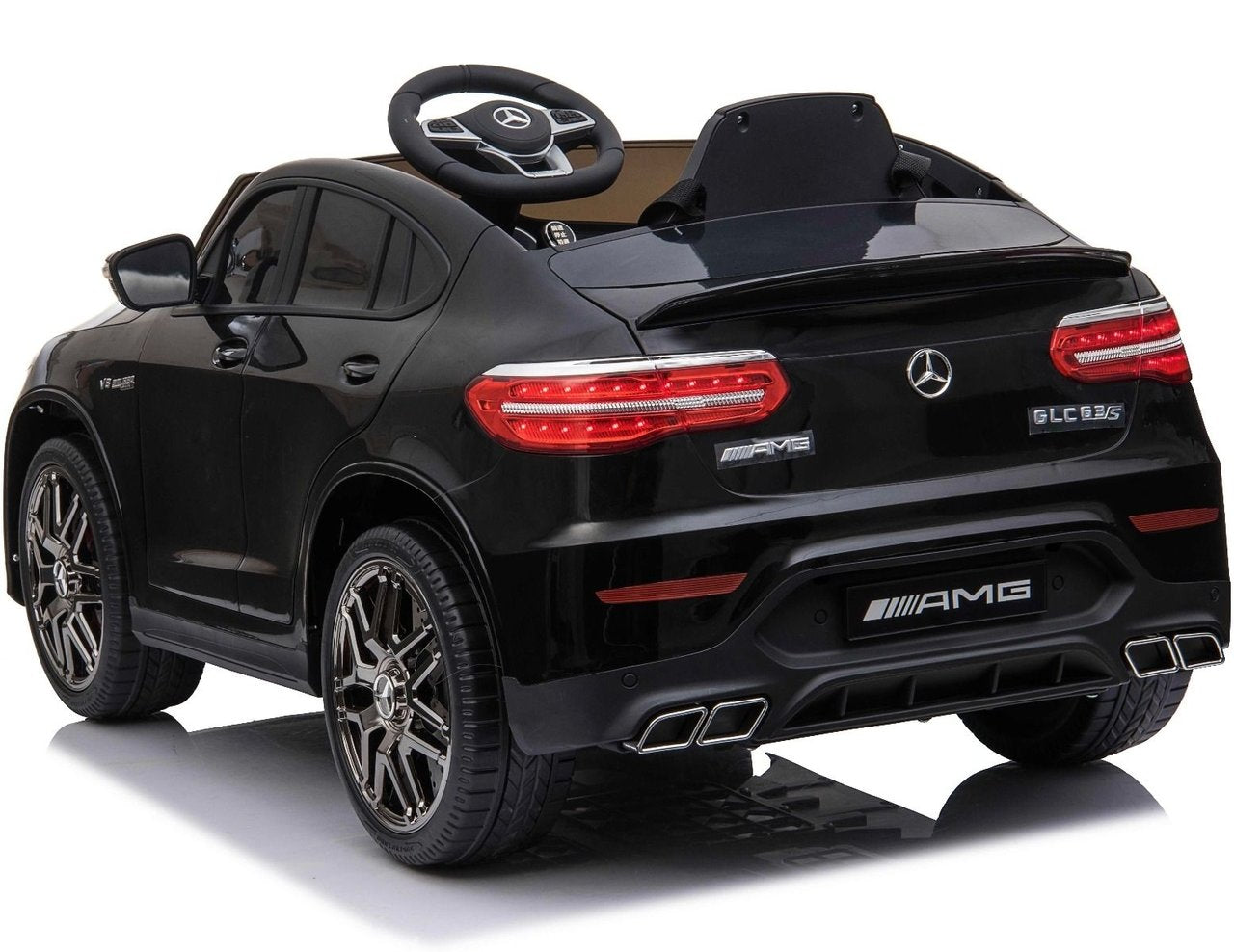 Electric Kids Car - Mercedes Benz GLC 63 S - Black