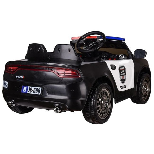 Electric Kids Car - Police - Black