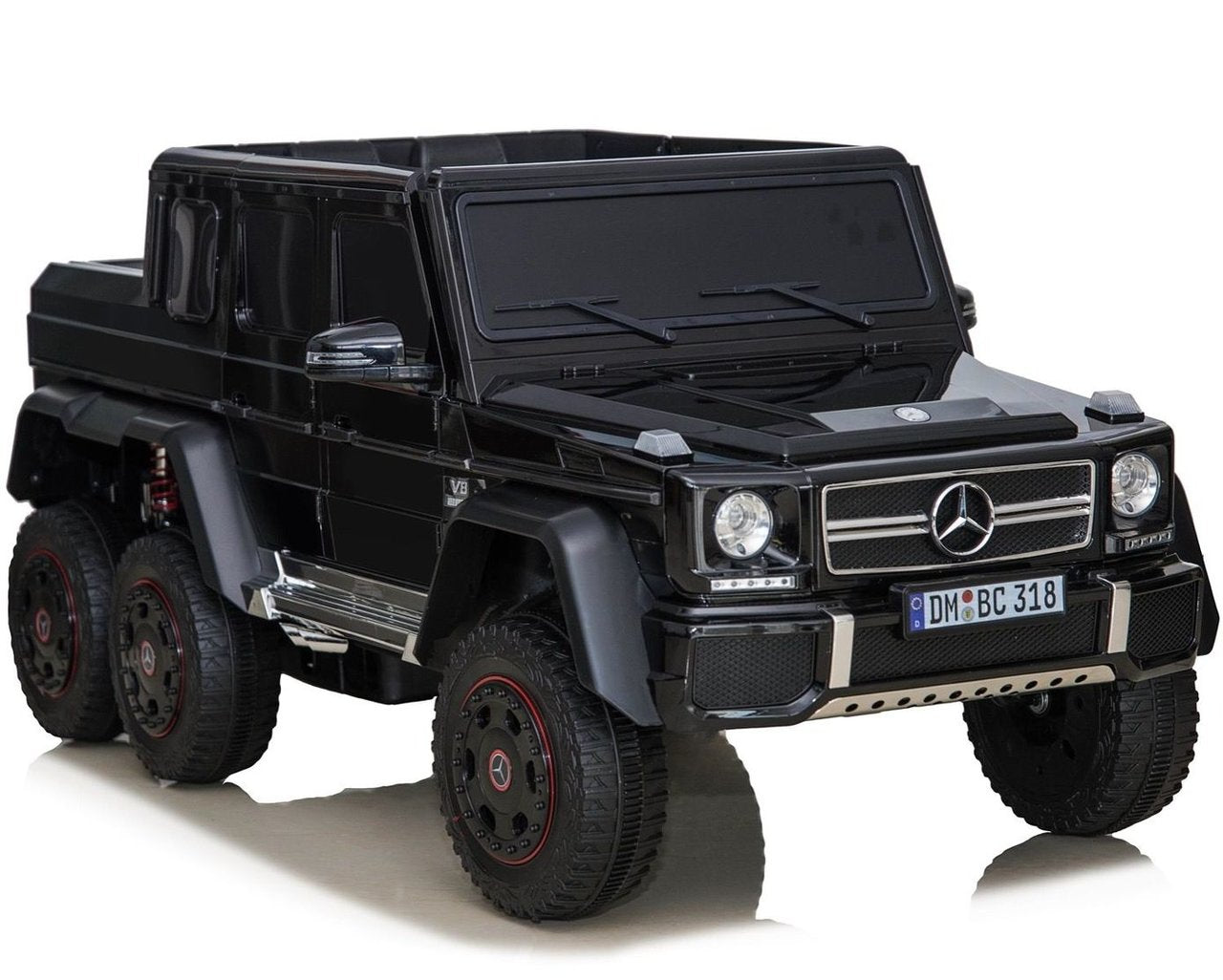 Electric Kids Car - Mercedes Benz G63 AMG 6x6 - Black