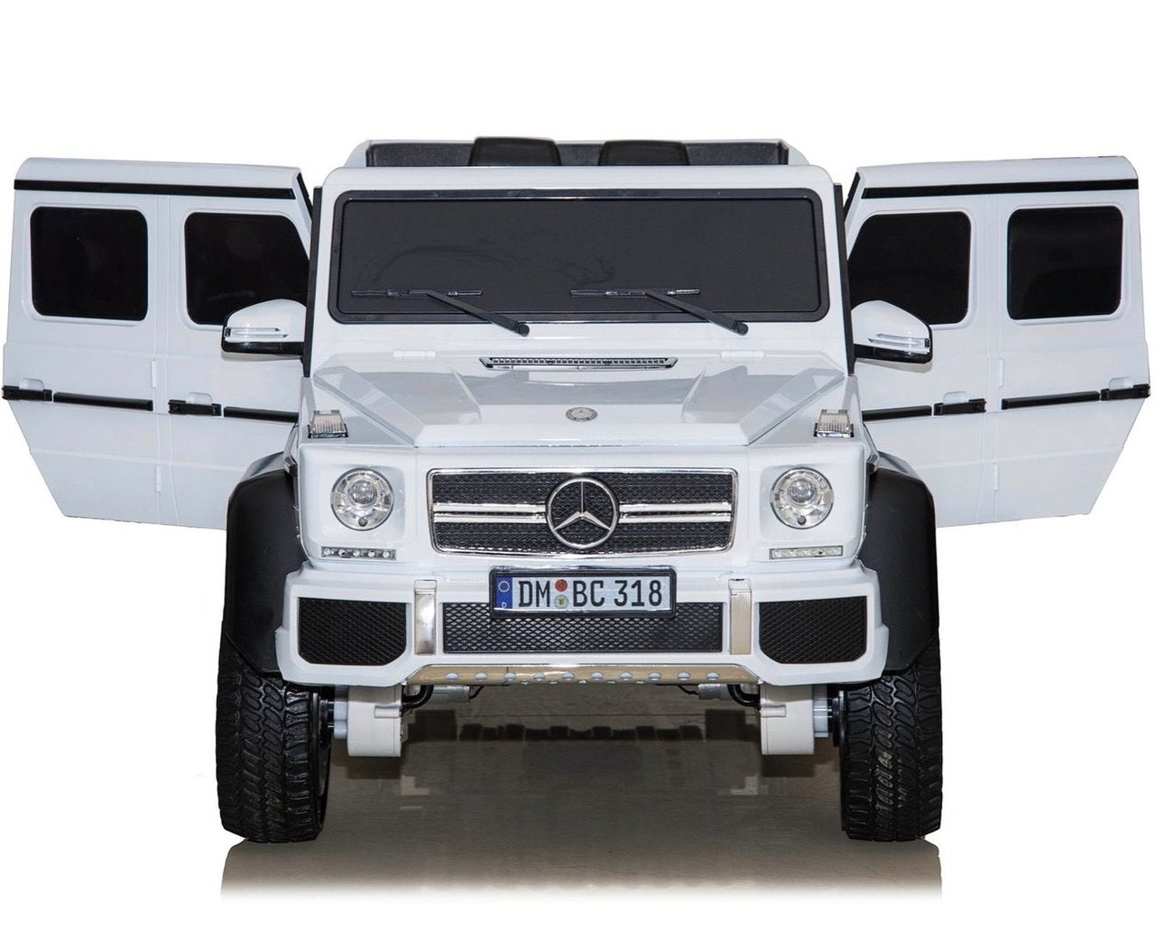 Electric Children's Car - Mercedes Benz G63 AMG 6x6 - White