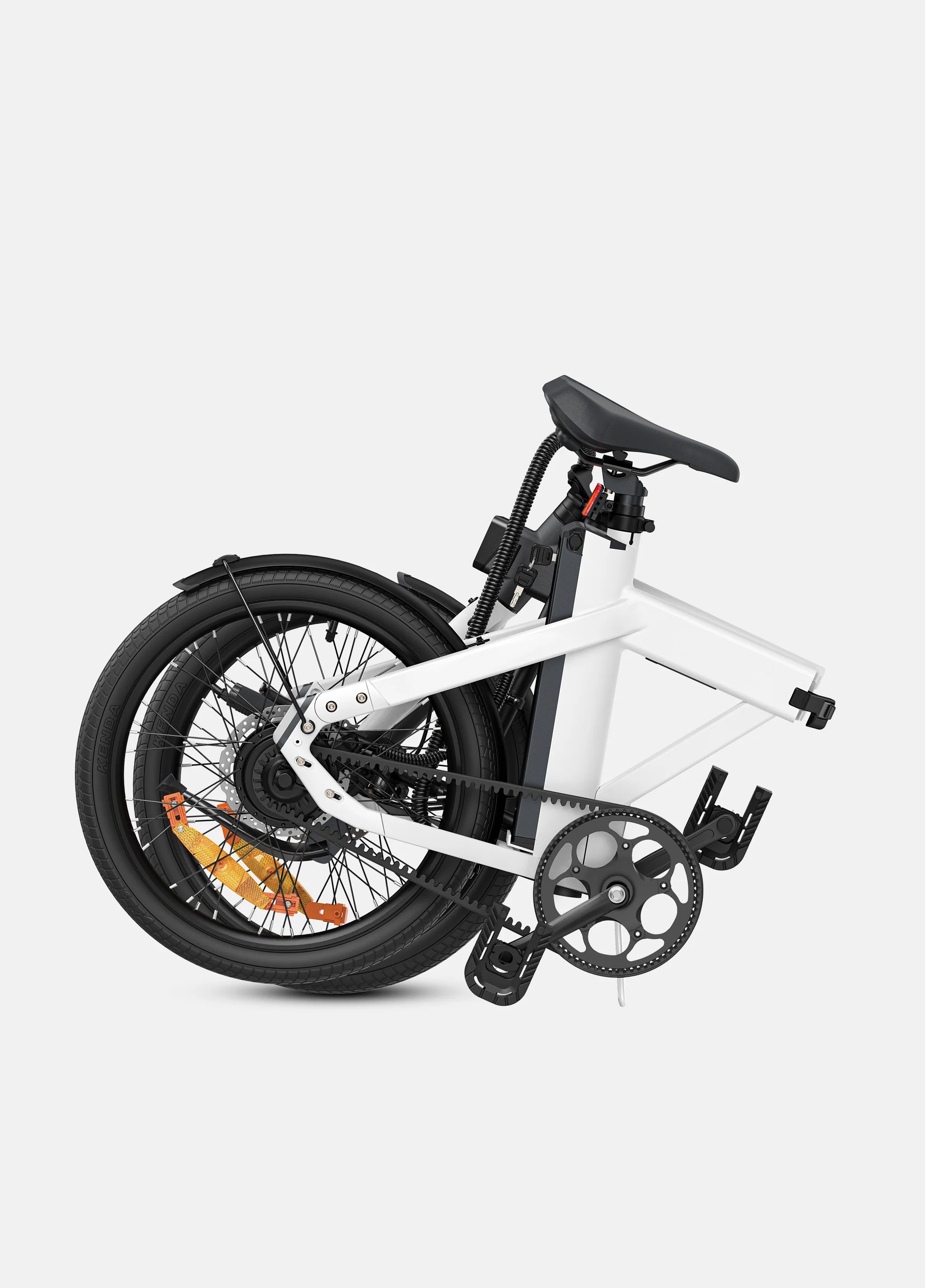 Engwe P20 - Belt drive - folding bike - White