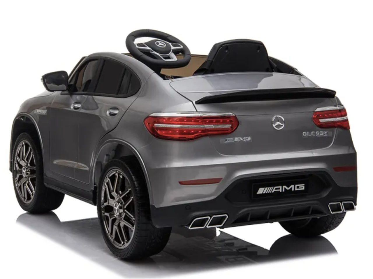 Electric Kids Car - Mercedes Benz GLC 63 S - Silver