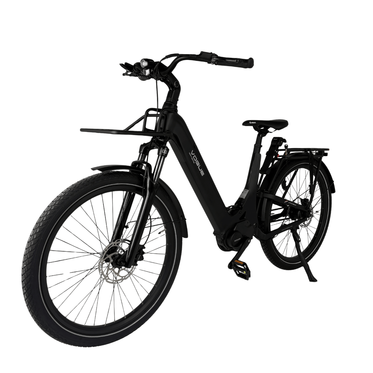 Vogue Motion - Lage Instap - Mat Zwart - Elektrische Fiets