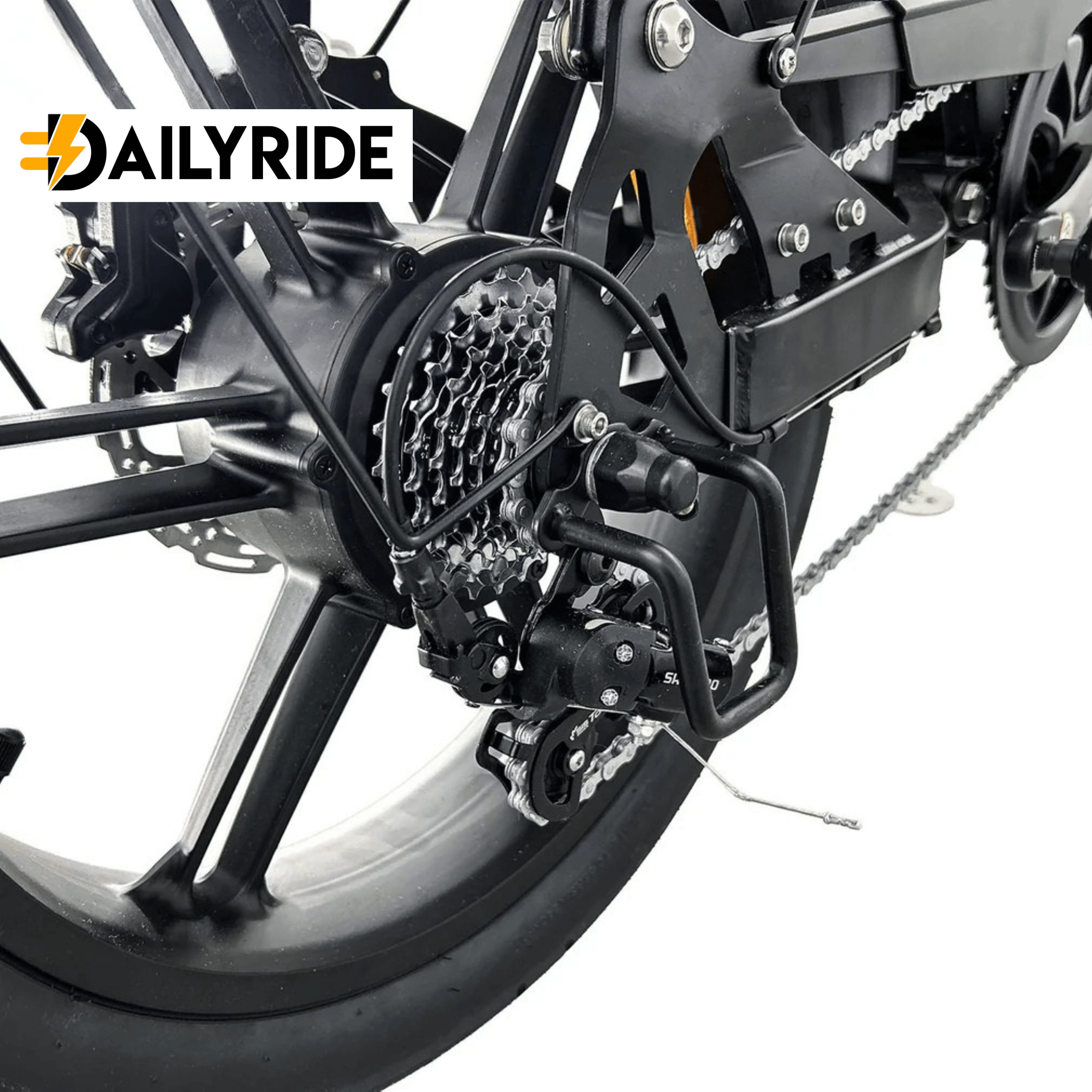 D50 Family Bike met voor en achterzitje