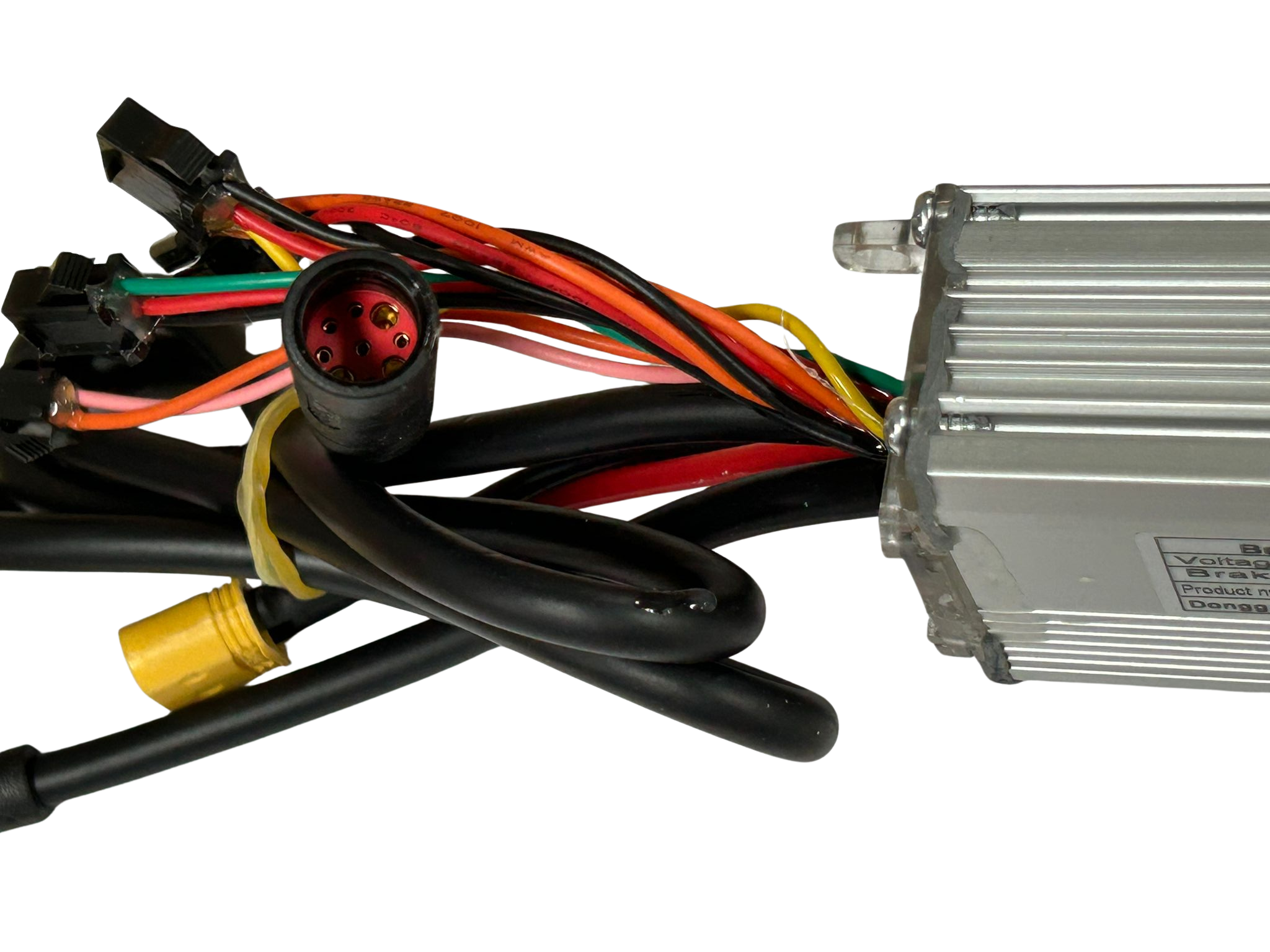 Opvoerpakket 50 km/h - Qmwheel V20 / S20 - Rode motorkabel - H6C Display en Achterlicht met 2 stekkers