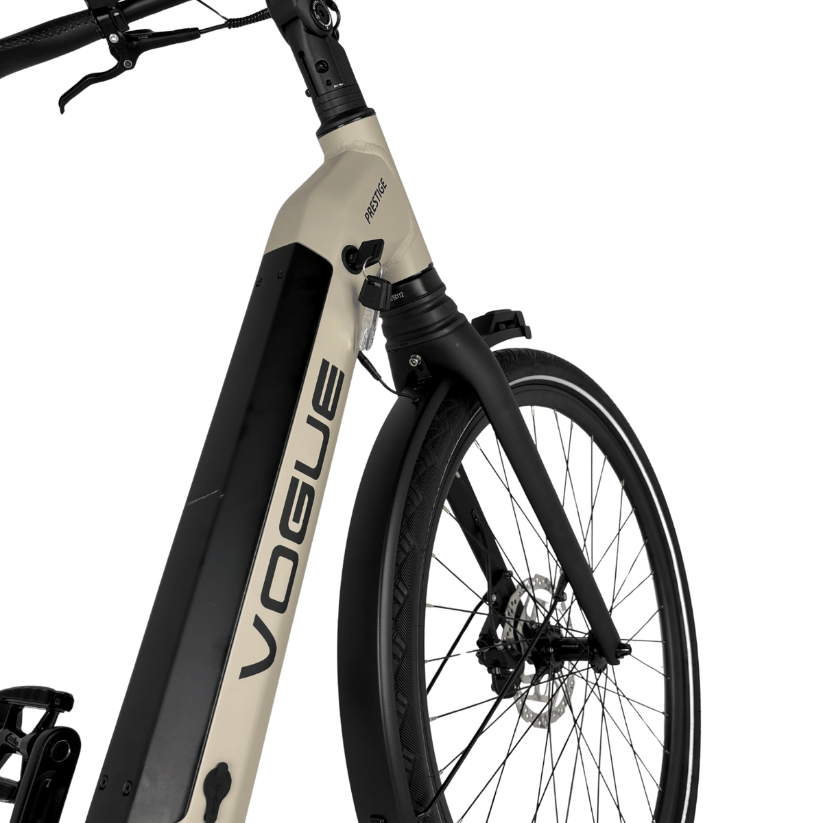 Vogue Prestige – Elektrische Fiets – 49 cm - Cement Grijs