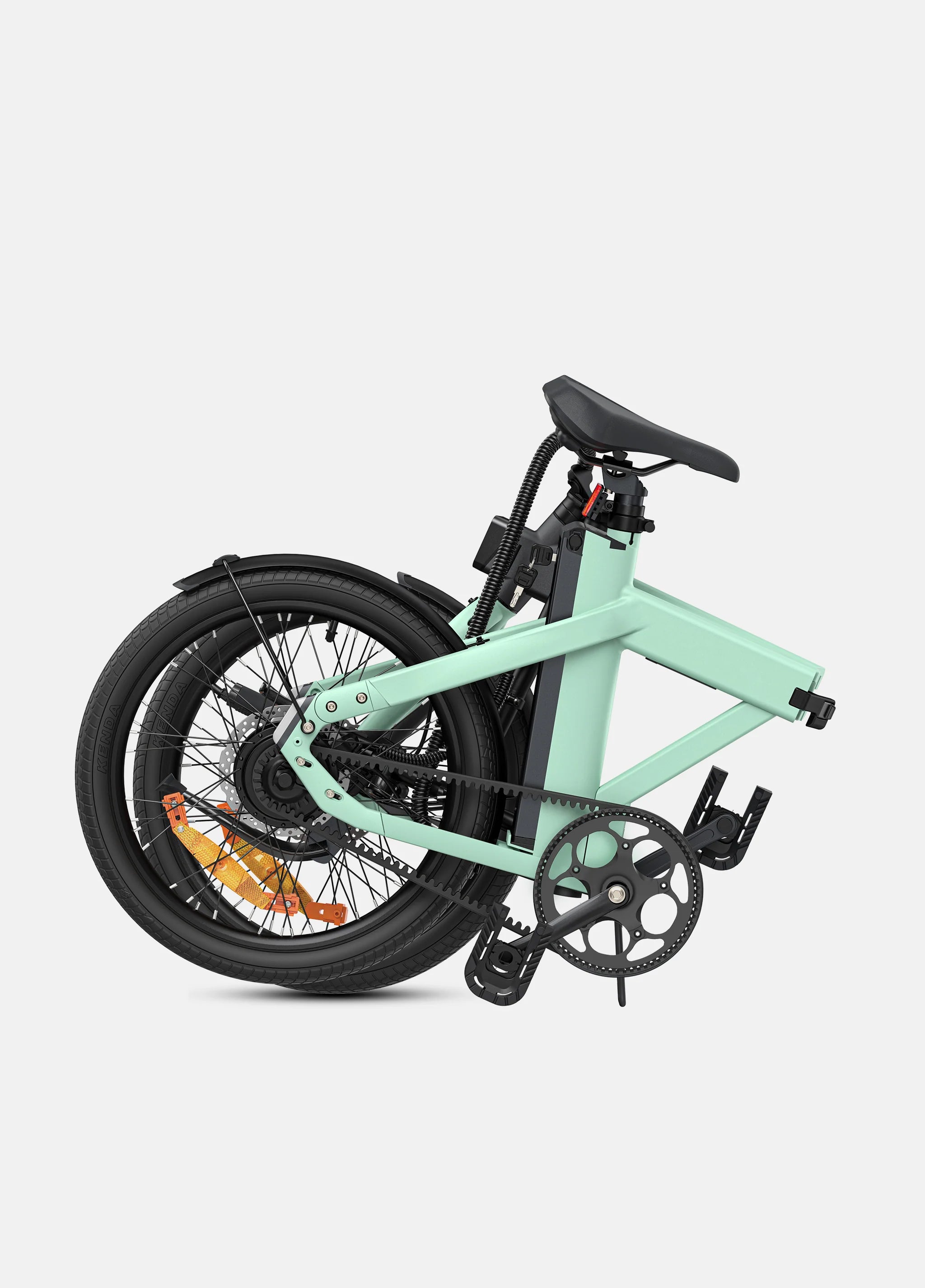 Engwe P20 - Belt drive - folding bike - Green