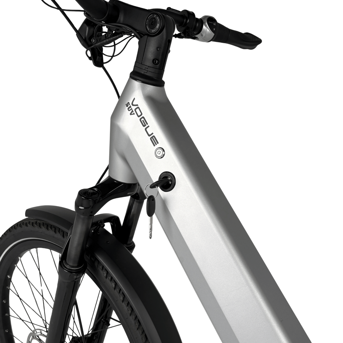 Vogue SUV - Middenmotor - Electrische fiets - E-bike - Matt Titanium Grey