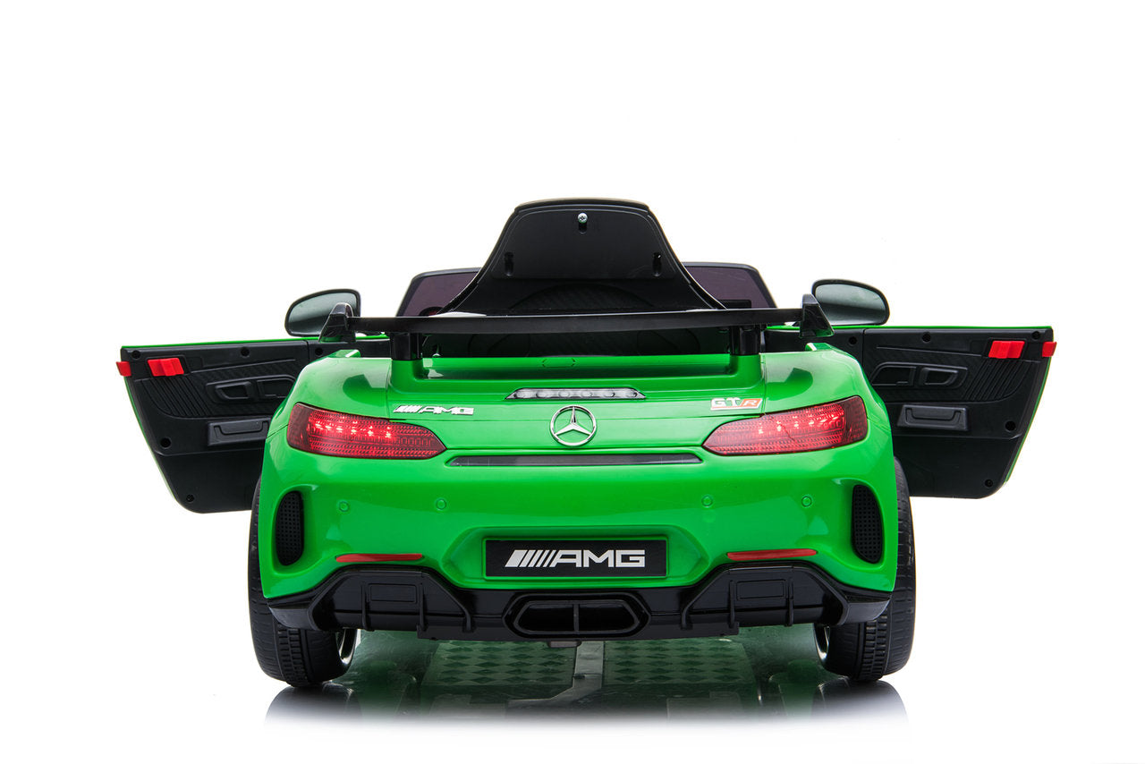 Electric Kids Car - Mercedes Benz GTR AMG - Green