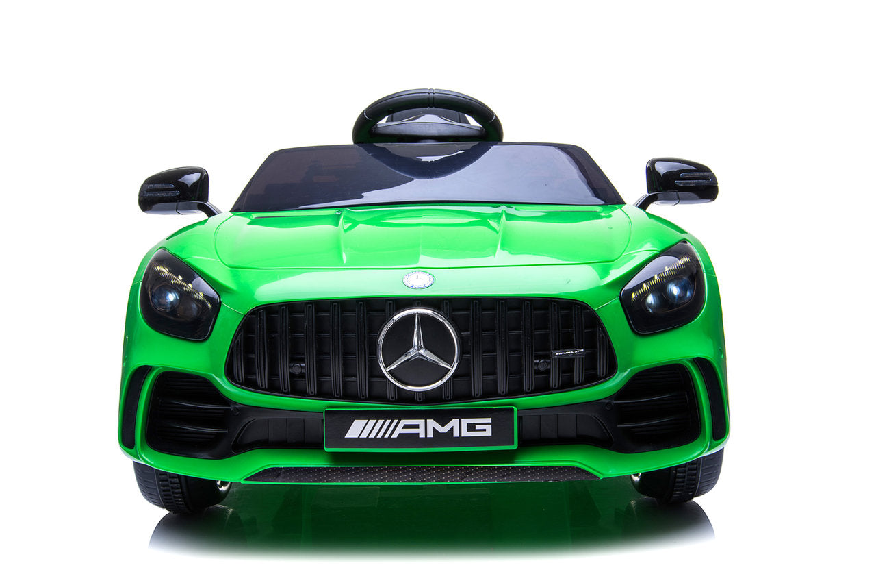 Elektrische Kinderauto - Mercedes Benz GTR AMG - Groen