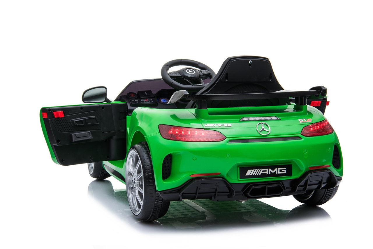 Elektrische Kinderauto - Mercedes Benz GTR AMG - Groen