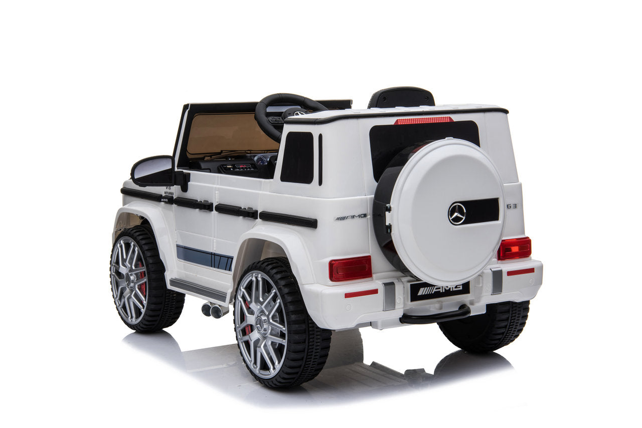 Electric Children's Car - Mercedes Benz G63 AMG - White