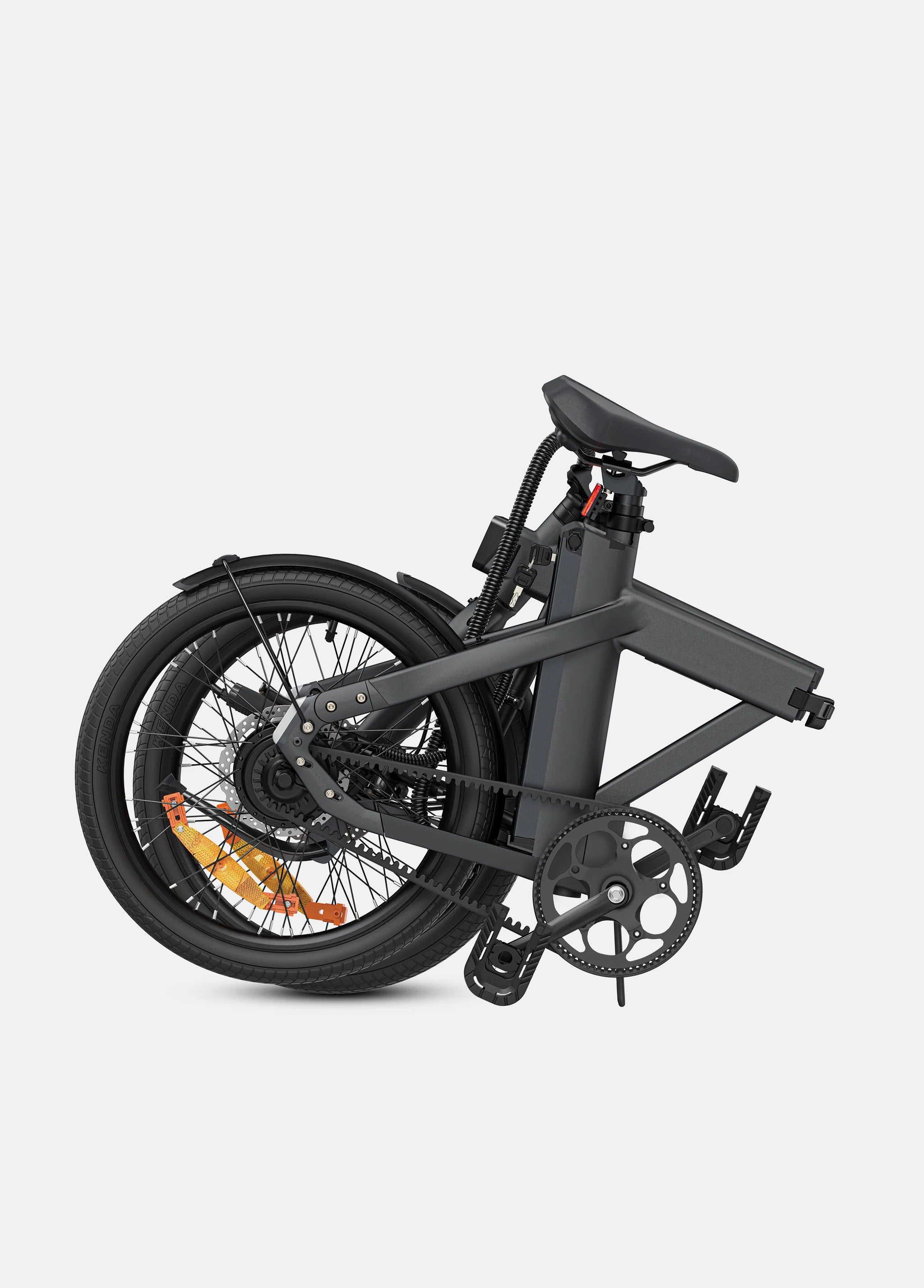 Engwe P20 - Belt drive - folding bike - Black