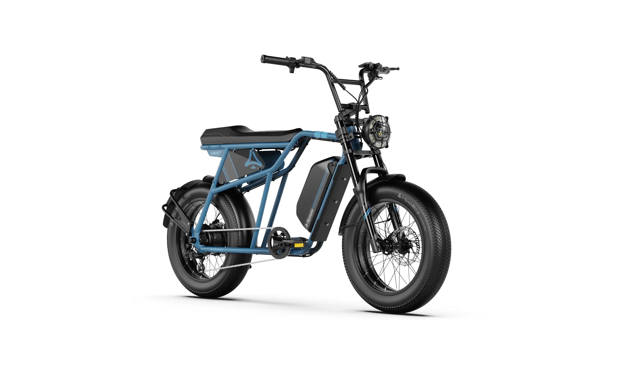 A-spadz Fatbike - Cavet Air - Hydraulische remmen - Aurora Blue - Dailyride